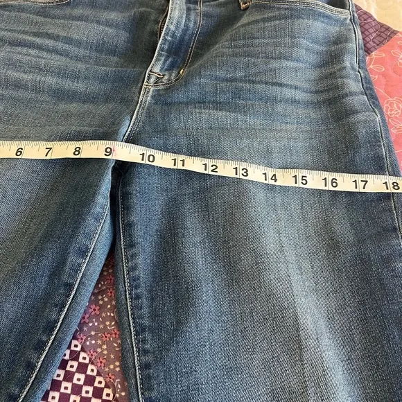 - L’AGENCE High Waisted Straight Leg Denim Jeans Size 27