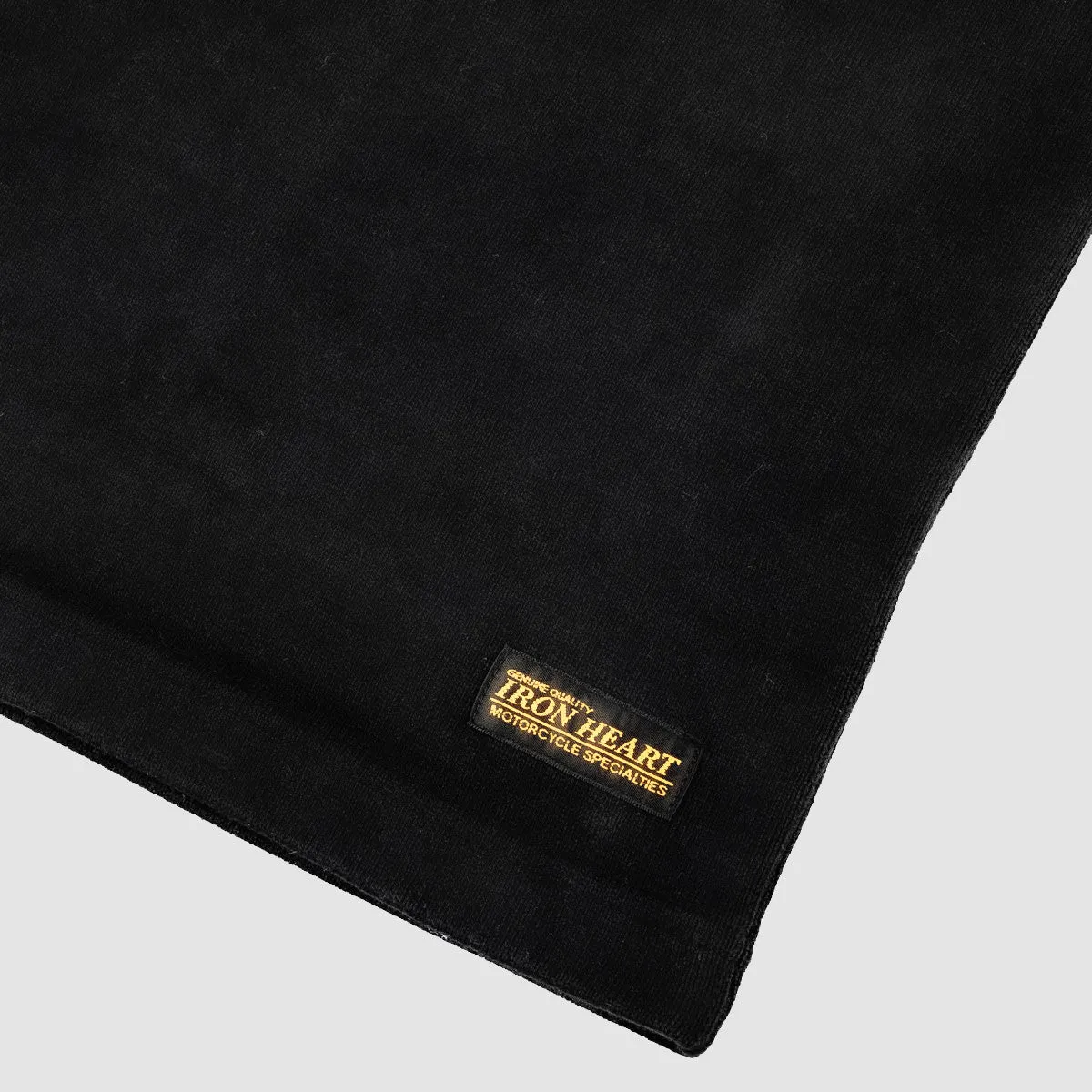 11oz Cotton Knit Crew Neck Sweater - Black