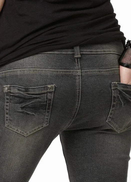 13523Z Straight Leg Maternity Jeans