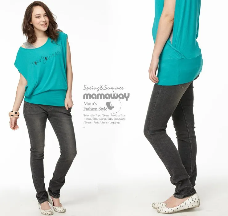 13523Z Straight Leg Maternity Jeans