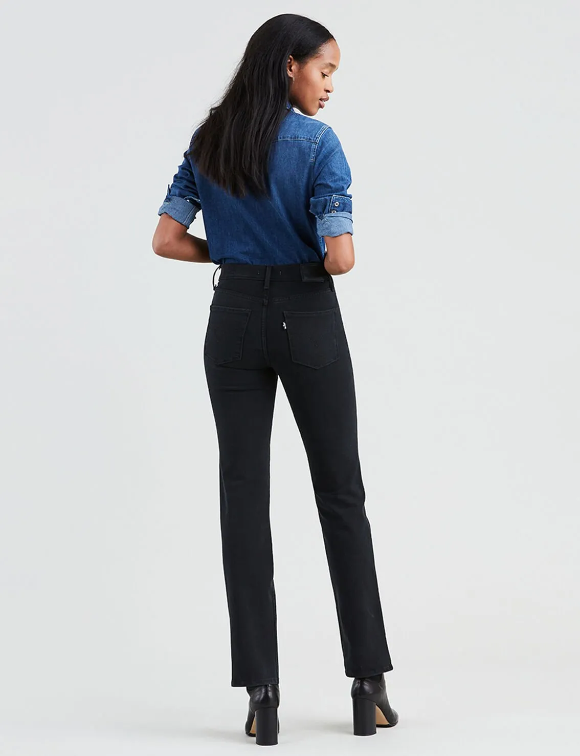 314 Shaping Straight Jeans - Black