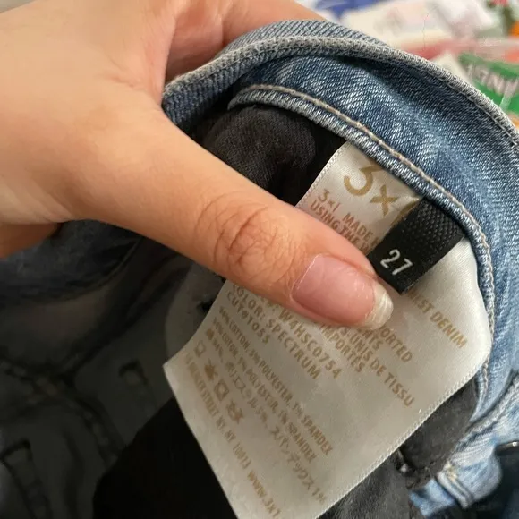 3x1 Shelter High-Rise Straight-Leg Spectrum Jeans