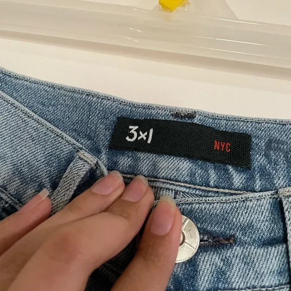 3x1 Shelter High-Rise Straight-Leg Spectrum Jeans