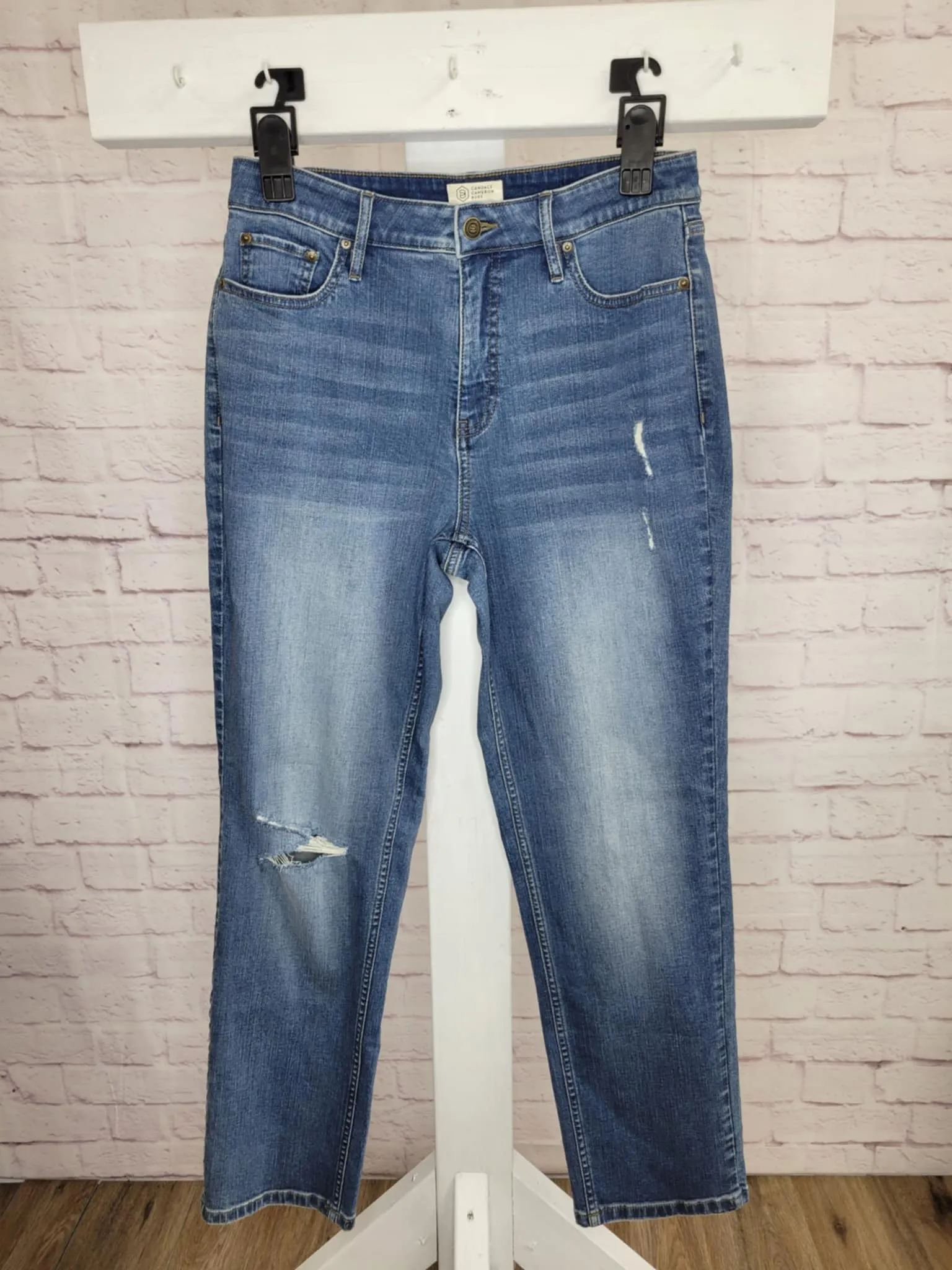 4R DELMAR A574867 Candace Cameron Bure Regular Pacific Denim Girlfriend Jean