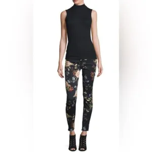 7 for All Mankind Botanical Floral Skinny Jeans 28 ($199)