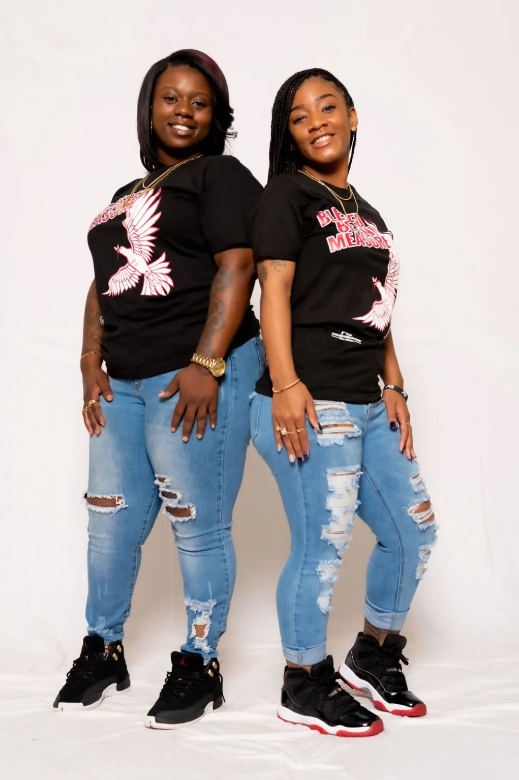 A&B (BLESSED BEYOND MEASURE) TEE (Black)