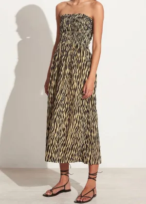 Abbas Midi Dress (Capo Testa Print)