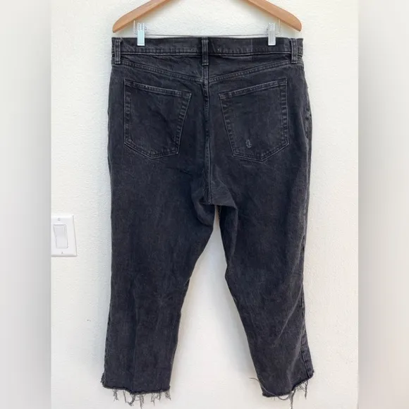 Abercrombie &amp; Fitch Curve Love 90’s Straight Ultra High Rise Jeans Size 16