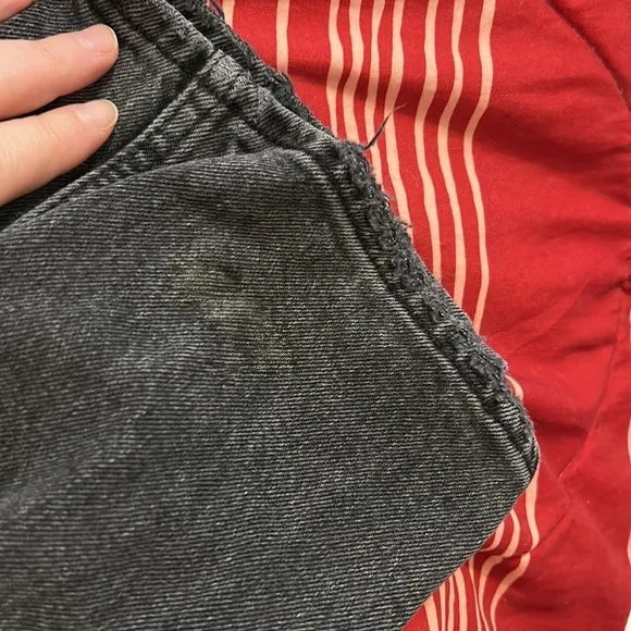 Abercrombie &amp; Fitch The 90s Straight Ultra High Rise Jeans Black size 28