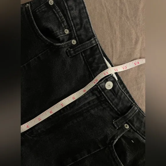 Abercrombie &amp; Fitch The Skinny High Rise Curve Love Split Hem Jeans 29/8 Regular