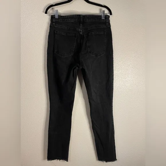 Abercrombie &amp; Fitch The Skinny High Rise Curve Love Split Hem Jeans 29/8 Regular
