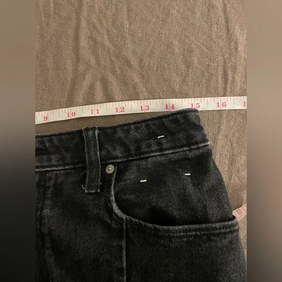 Abercrombie &amp; Fitch The Skinny High Rise Curve Love Split Hem Jeans 29/8 Regular