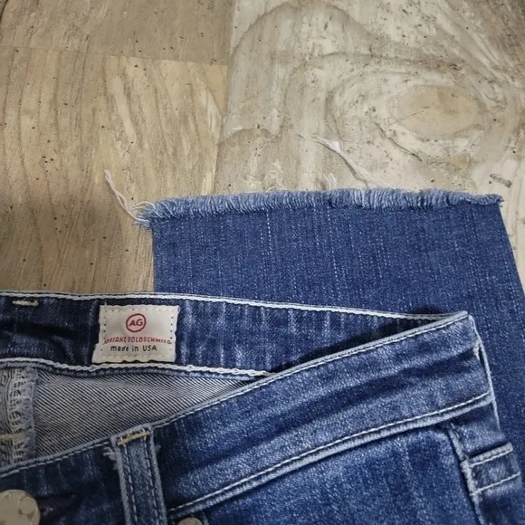 Ag Adrianna Goldschmied Aubrey skinny straight jeans size 25R