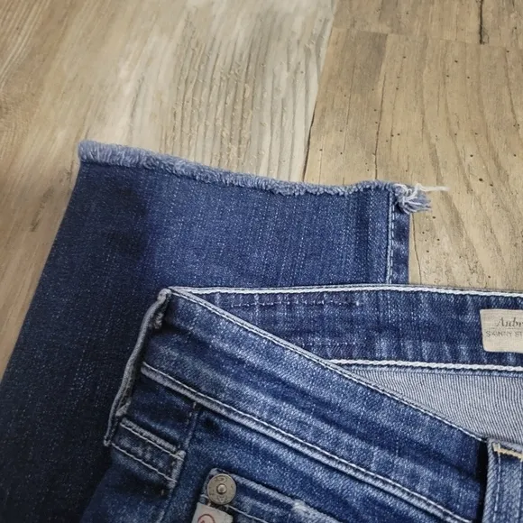 Ag Adrianna Goldschmied Aubrey skinny straight jeans size 25R