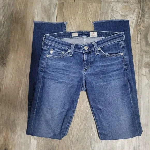 Ag Adrianna Goldschmied Aubrey skinny straight jeans size 25R