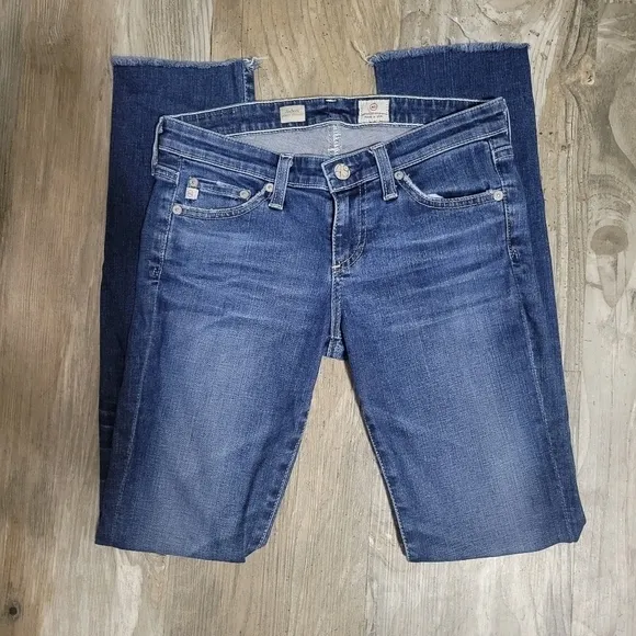 Ag Adrianna Goldschmied Aubrey skinny straight jeans size 25R