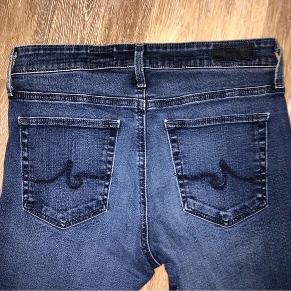 AG Adriano Goldschmied The Farrah High Rise Skinny Jeans 27 EUC