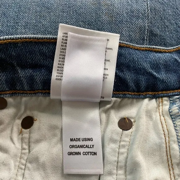 Agolde Toni Medium Wash Straight Leg Jeans