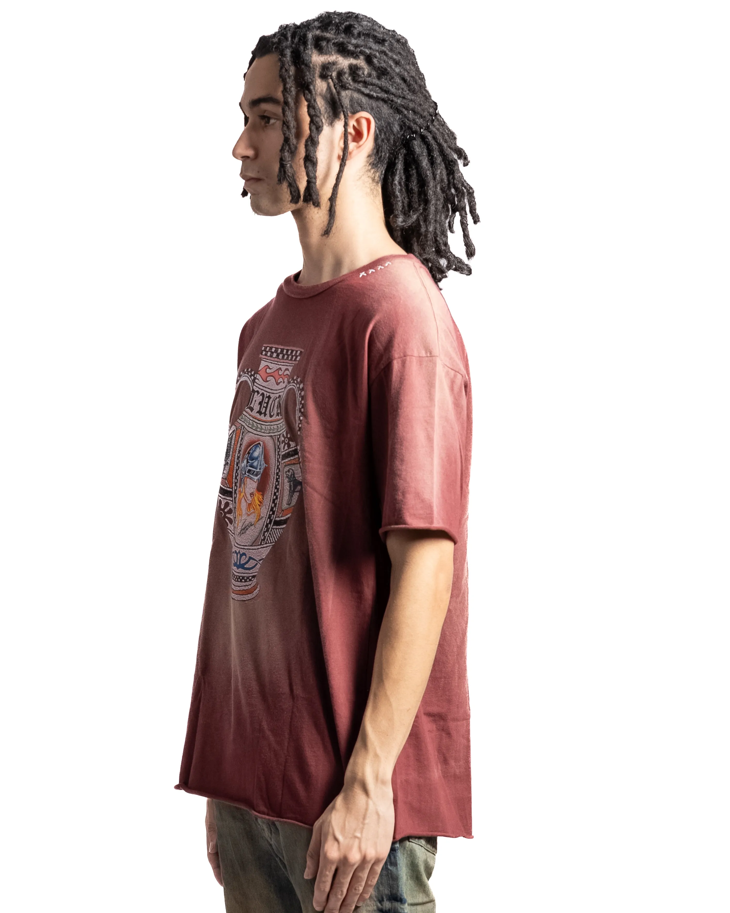 Alchemist Lester Luck Tee Red Mahogany