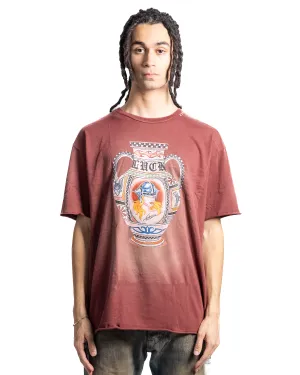Alchemist Lester Luck Tee Red Mahogany