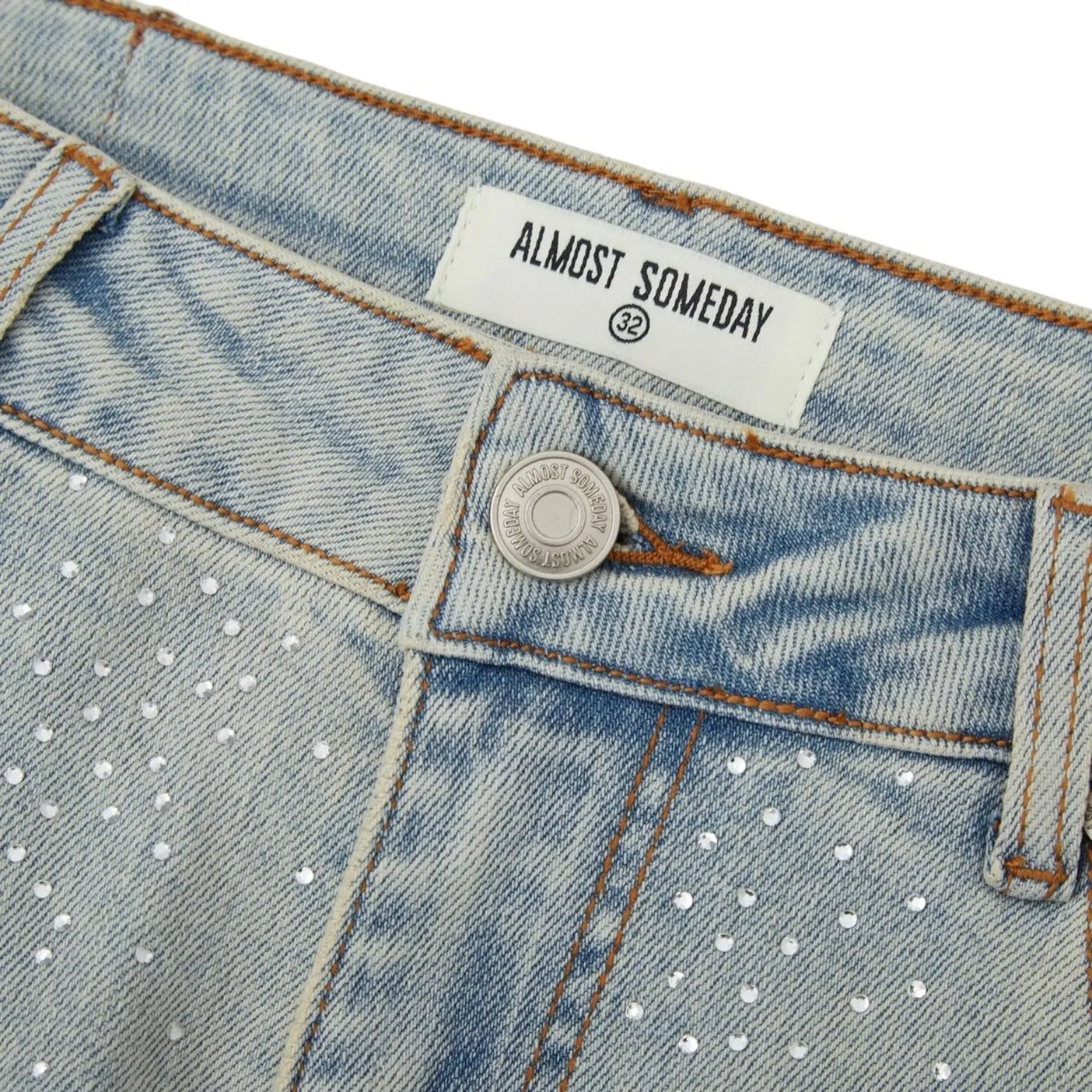 ALMOST SOMEDAY: Cosmo Straight Leg Denim 53