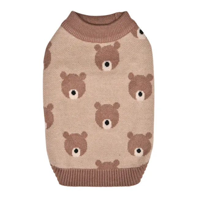 animal friends knit - bear