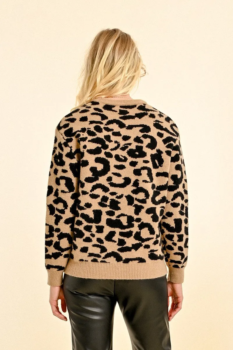 ANIMAL PATTERN SWEATER