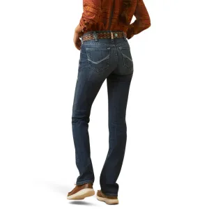 ARIAT MADYSON REAL PERFECT RISE STRAIGHT LEG WOMENS JEANS - ARKANSAS