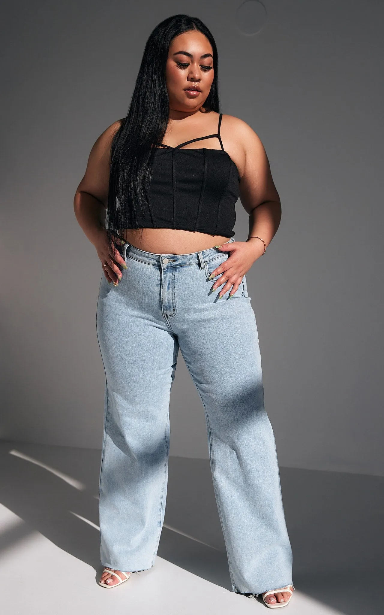 Aubreen Jeans - Light Blue