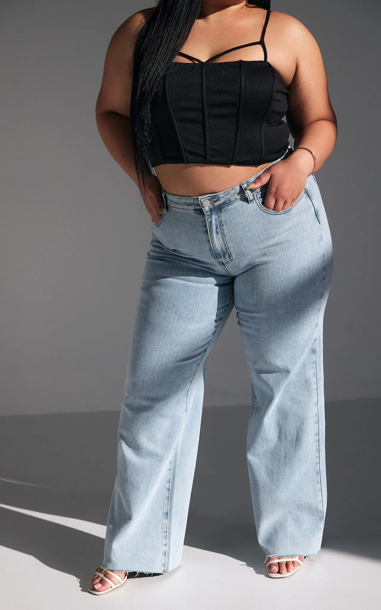 Aubreen Jeans - Light Blue