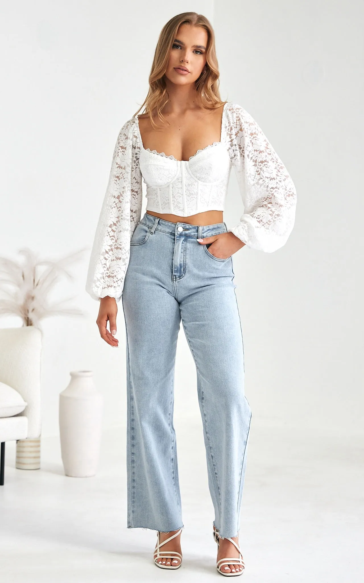 Aubreen Jeans - Light Blue