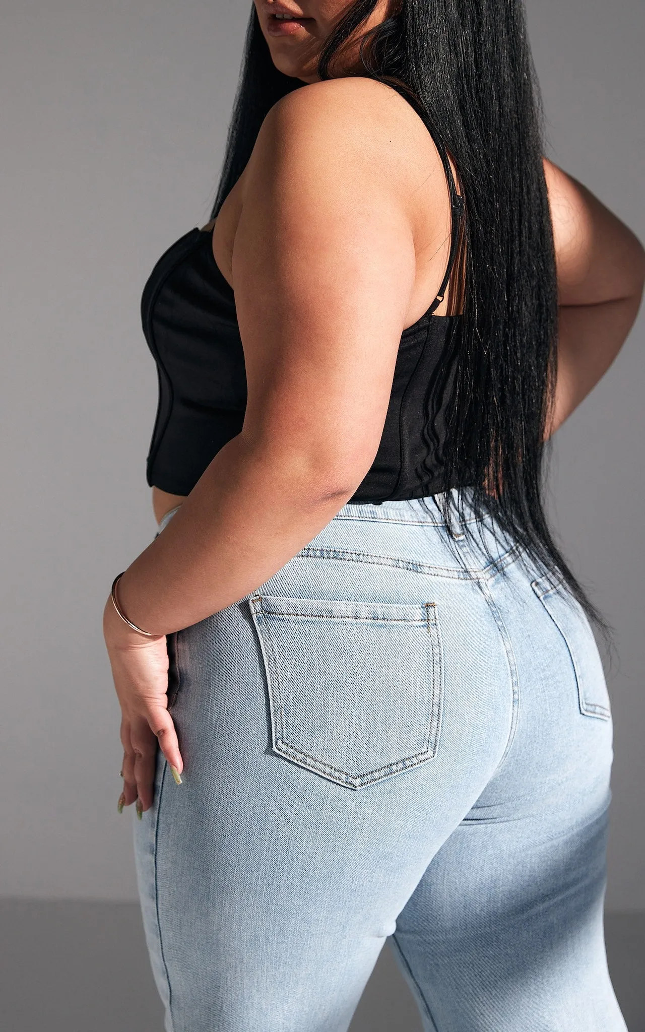 Aubreen Jeans - Light Blue