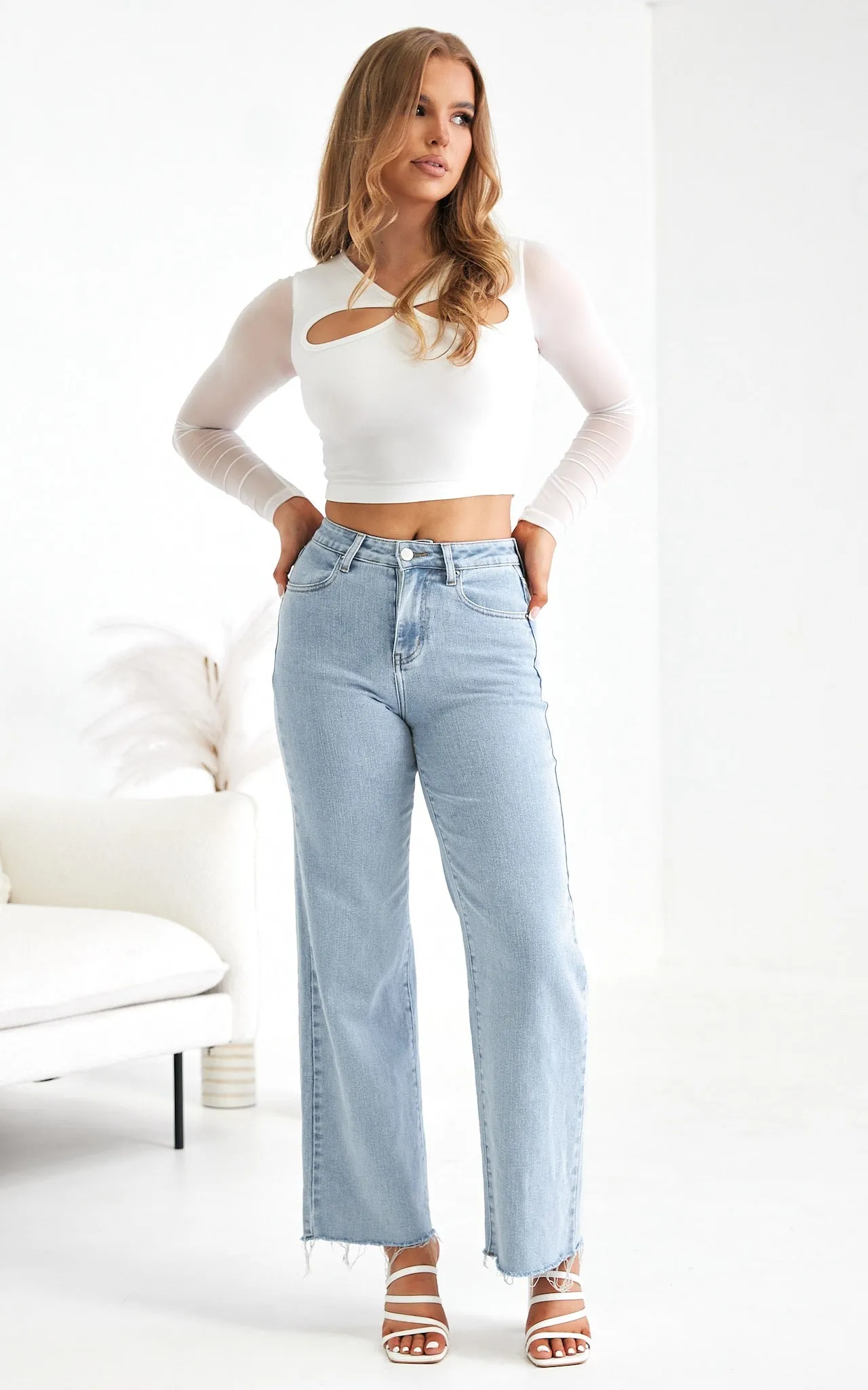 Aubreen Jeans - Light Blue