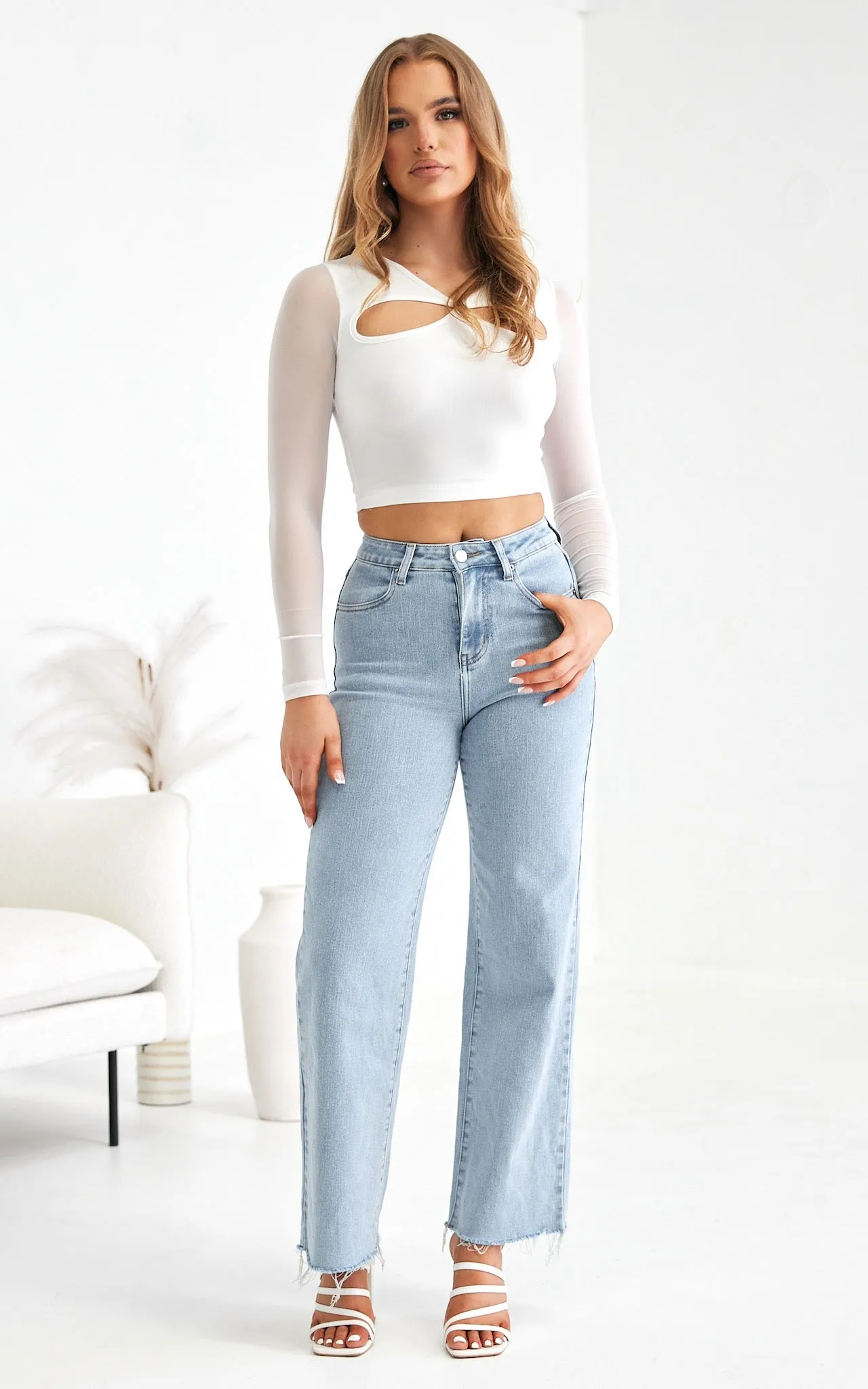 Aubreen Jeans - Light Blue