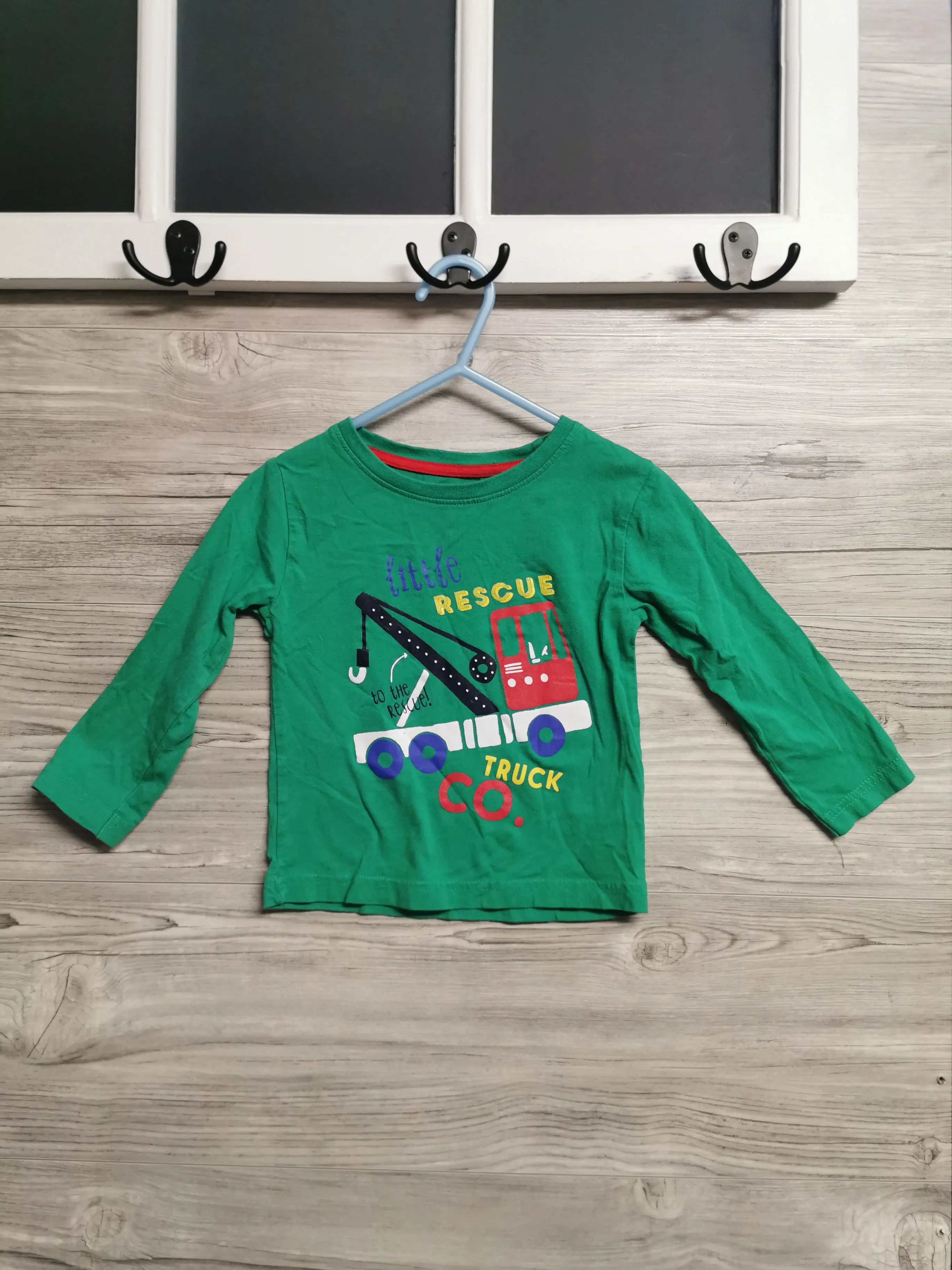 BABY BOY SIZE 18/24 MONTHS - MINI REBEL, Long sleeved, Graphic T-shirt EUC B31