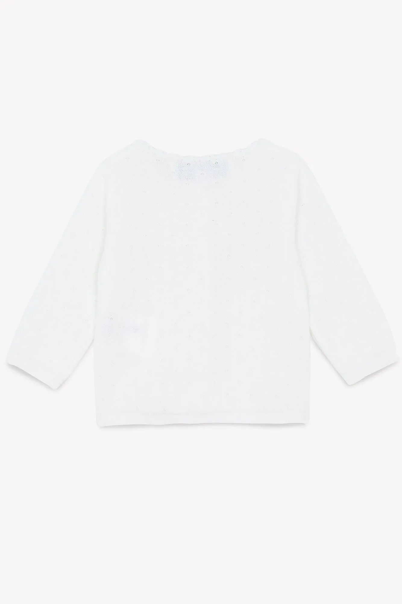 BABY ESPRIT ROMANTIQUE CARDIGAN 4 - Blanc
