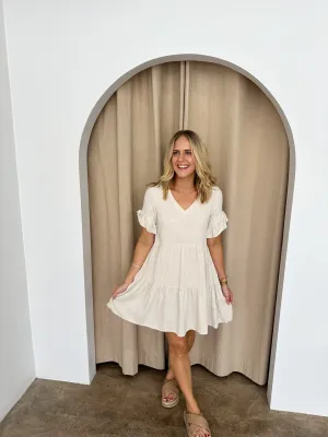Bailey Dress -Beige