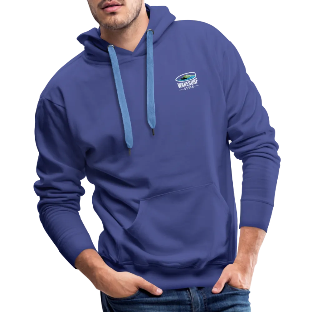 Ballast Up & Surf - Wake Responsibly - Men’s Premium Hoodie