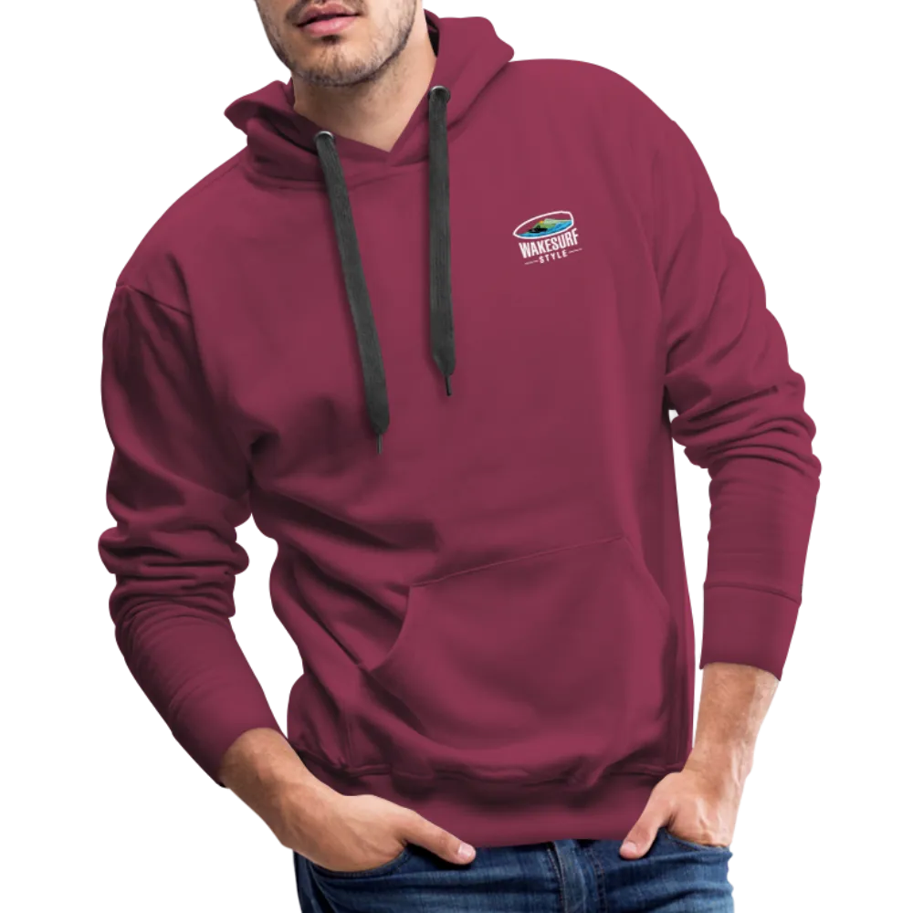 Ballast Up & Surf - Wake Responsibly - Men’s Premium Hoodie