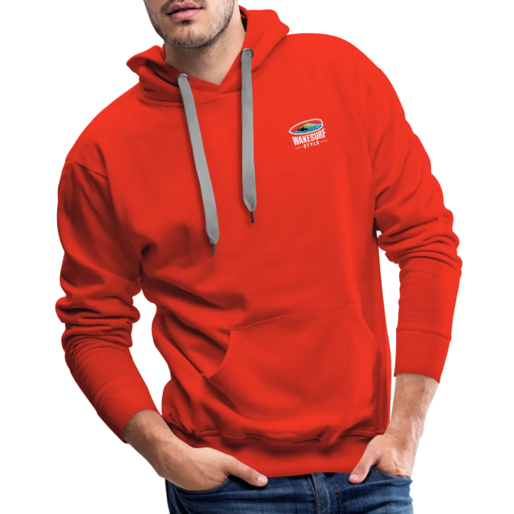 Ballast Up & Surf - Wake Responsibly - Men’s Premium Hoodie