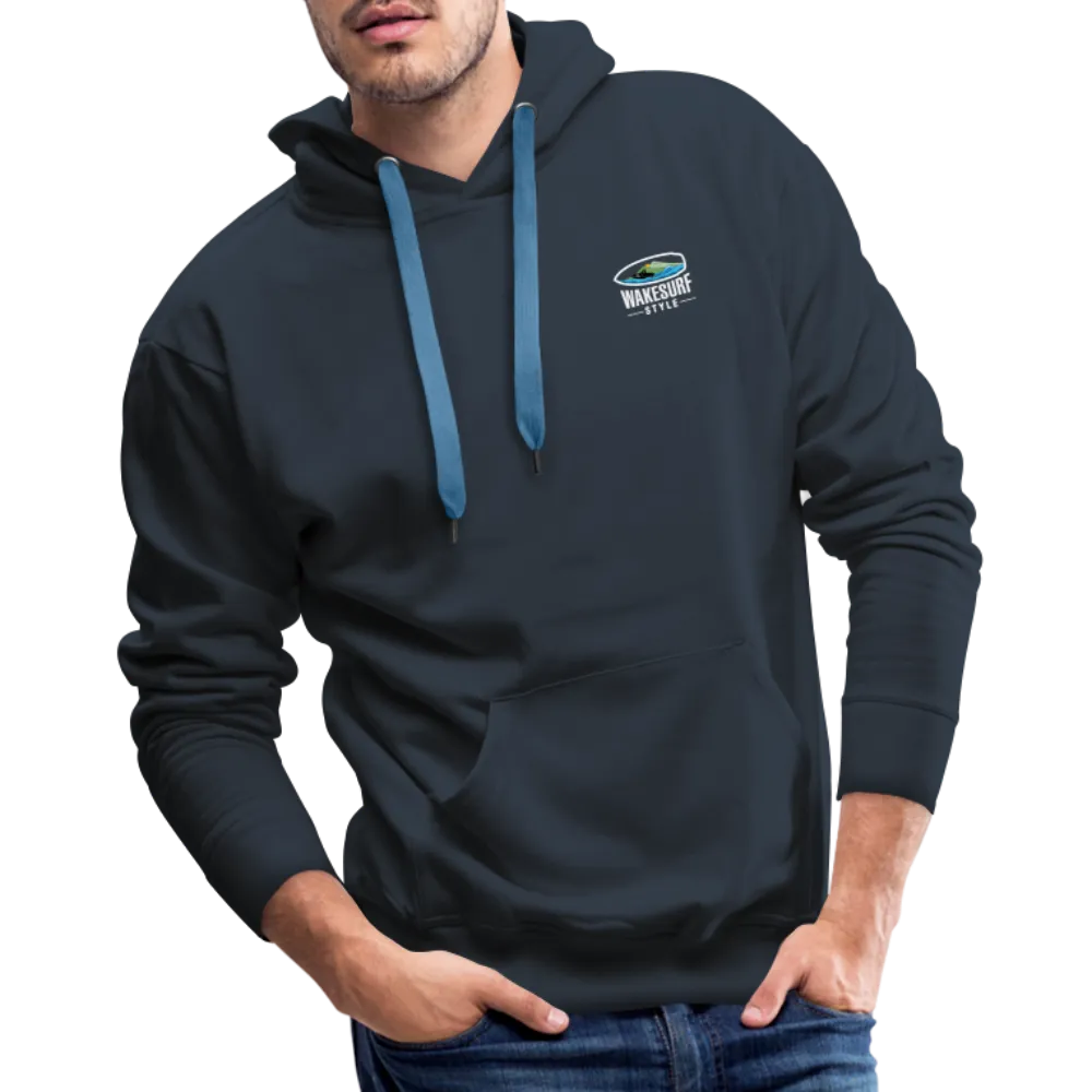 Ballast Up & Surf - Wake Responsibly - Men’s Premium Hoodie