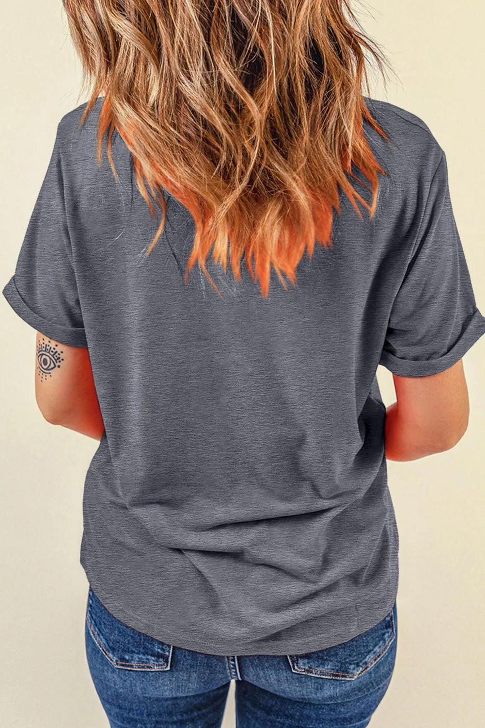 Baseball Bowknot Graphic T-Shirt