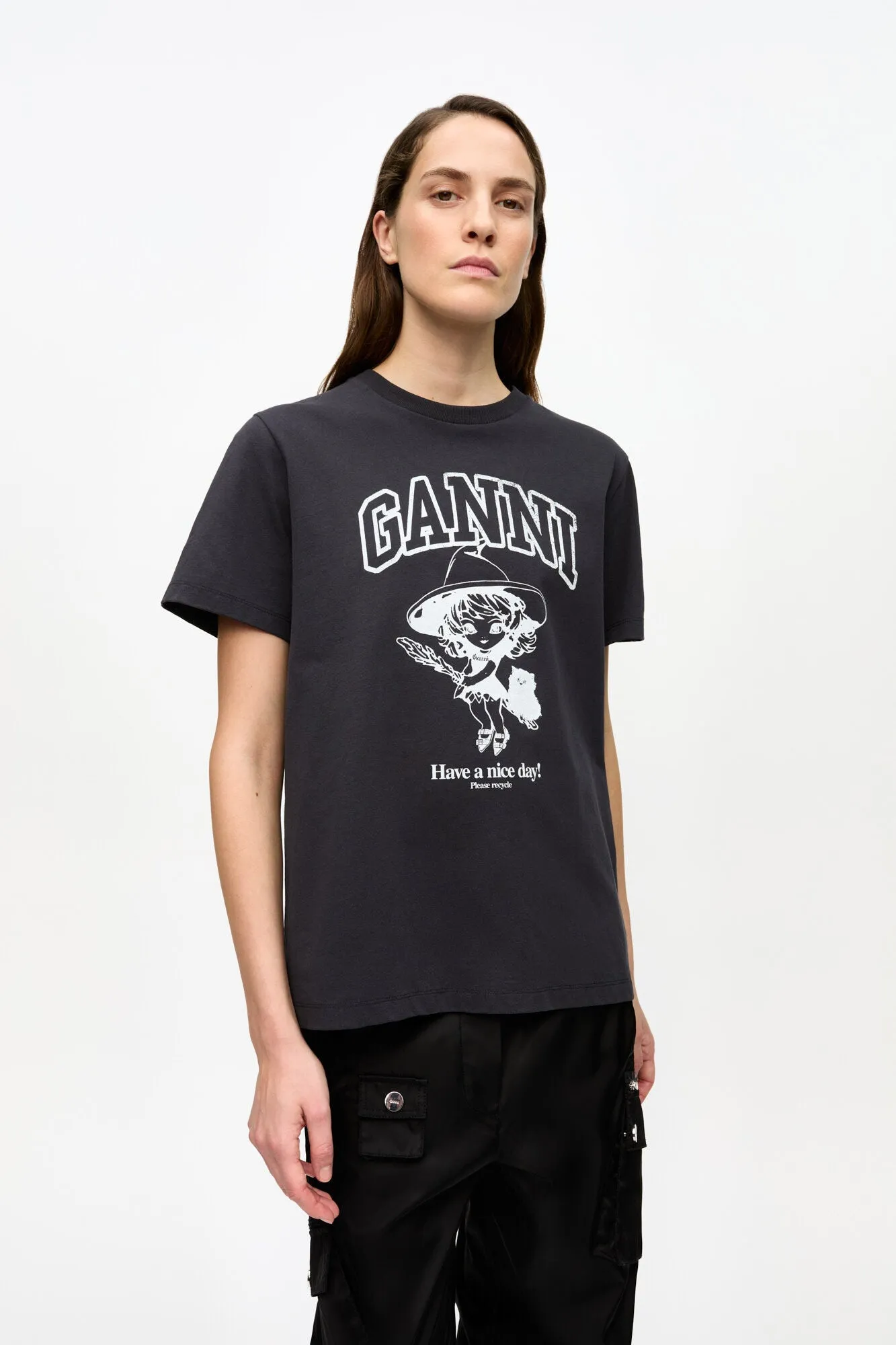 BASIC COTTON RELAXED T-SHIRT | PHANTOM WITCH