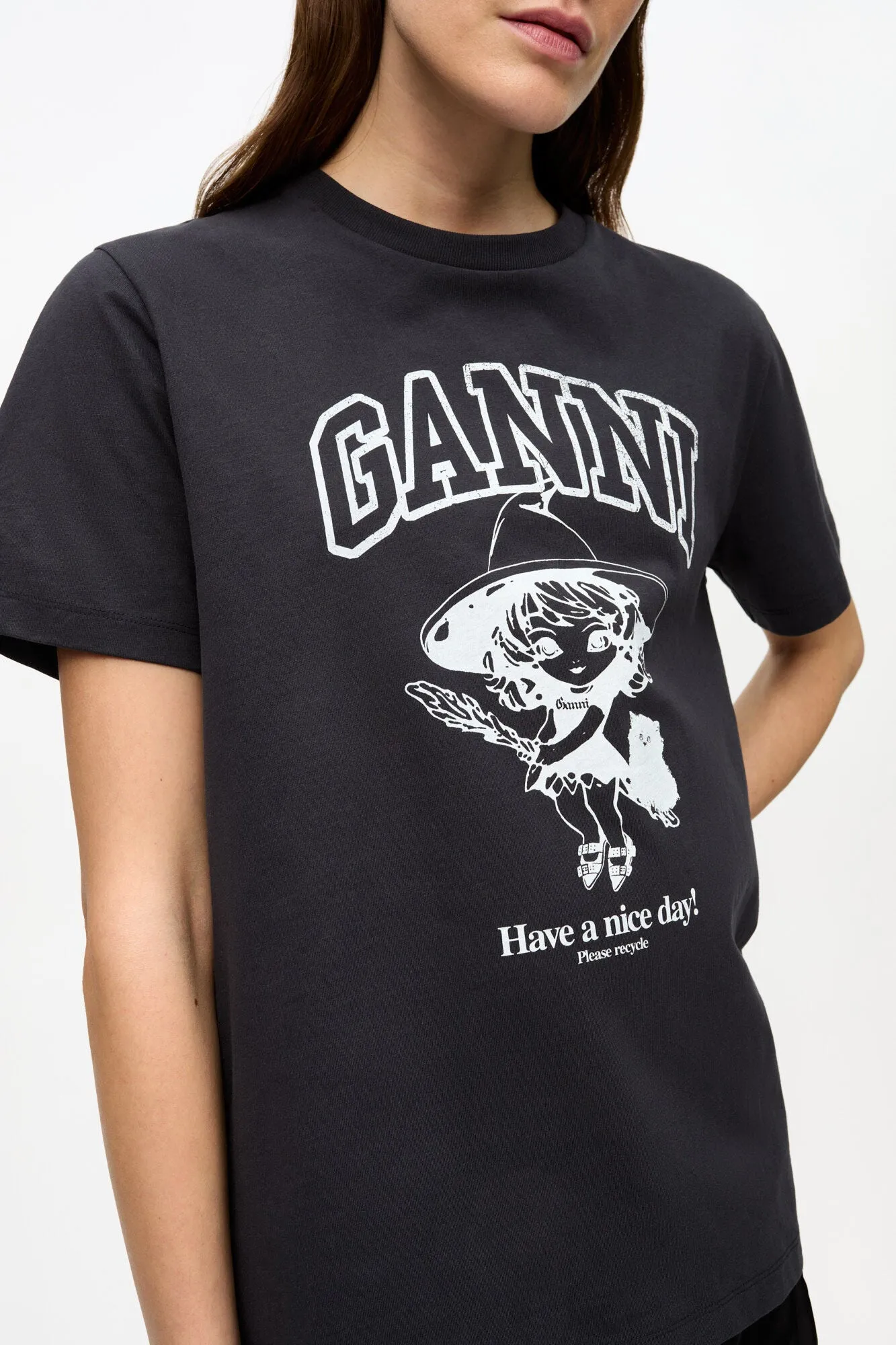 BASIC COTTON RELAXED T-SHIRT | PHANTOM WITCH