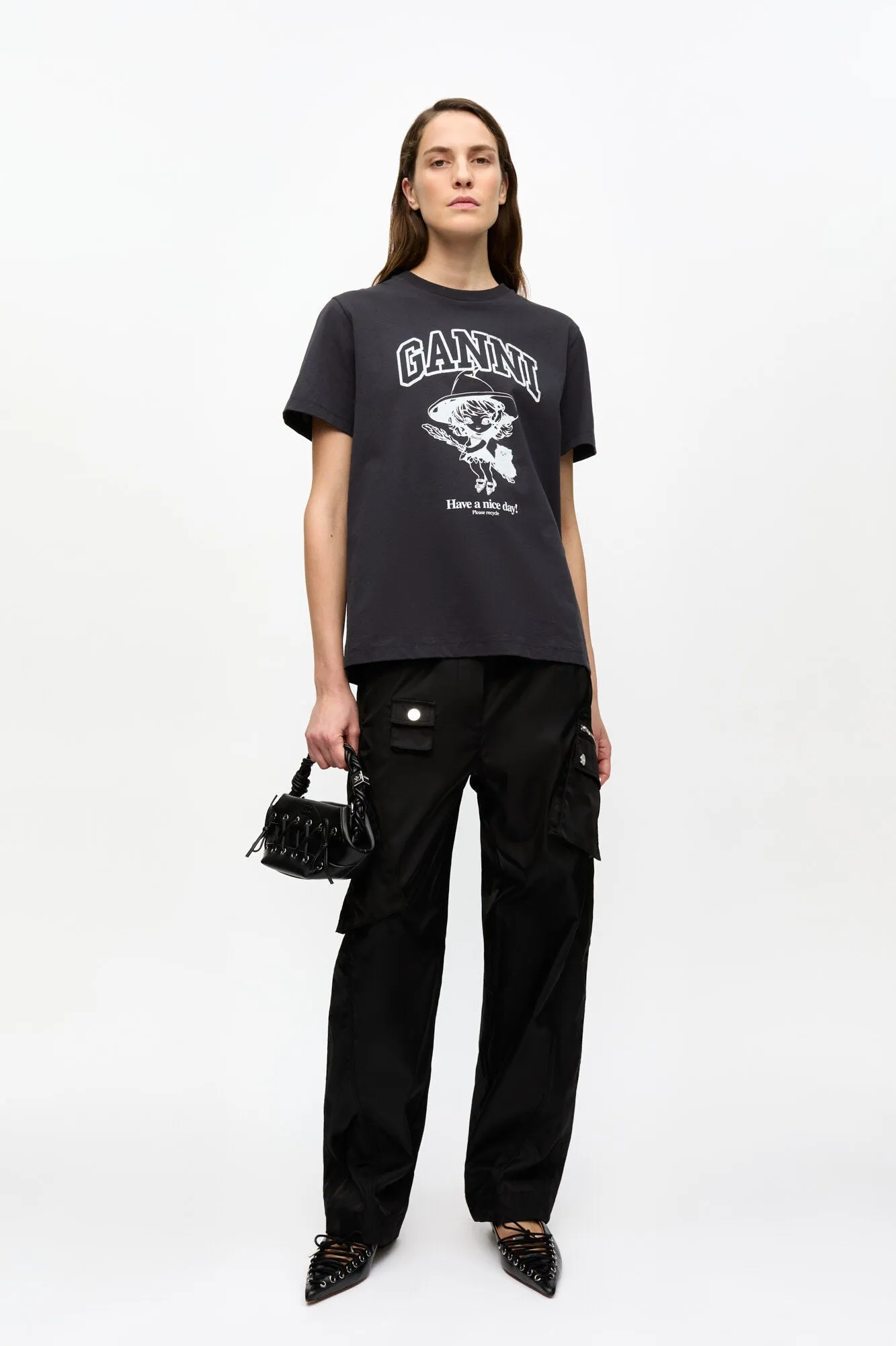 BASIC COTTON RELAXED T-SHIRT | PHANTOM WITCH