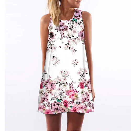 Beach Dress Sundress Casual Shift Dresses