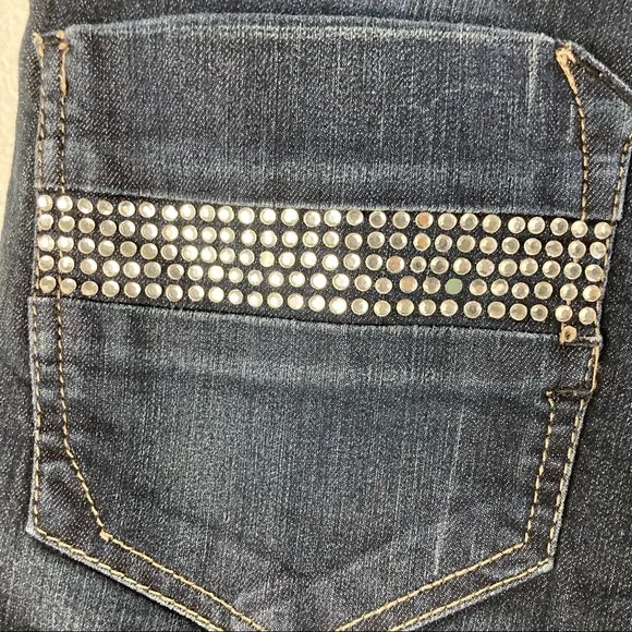 Bebe Dark Wash Skinny Jeans
