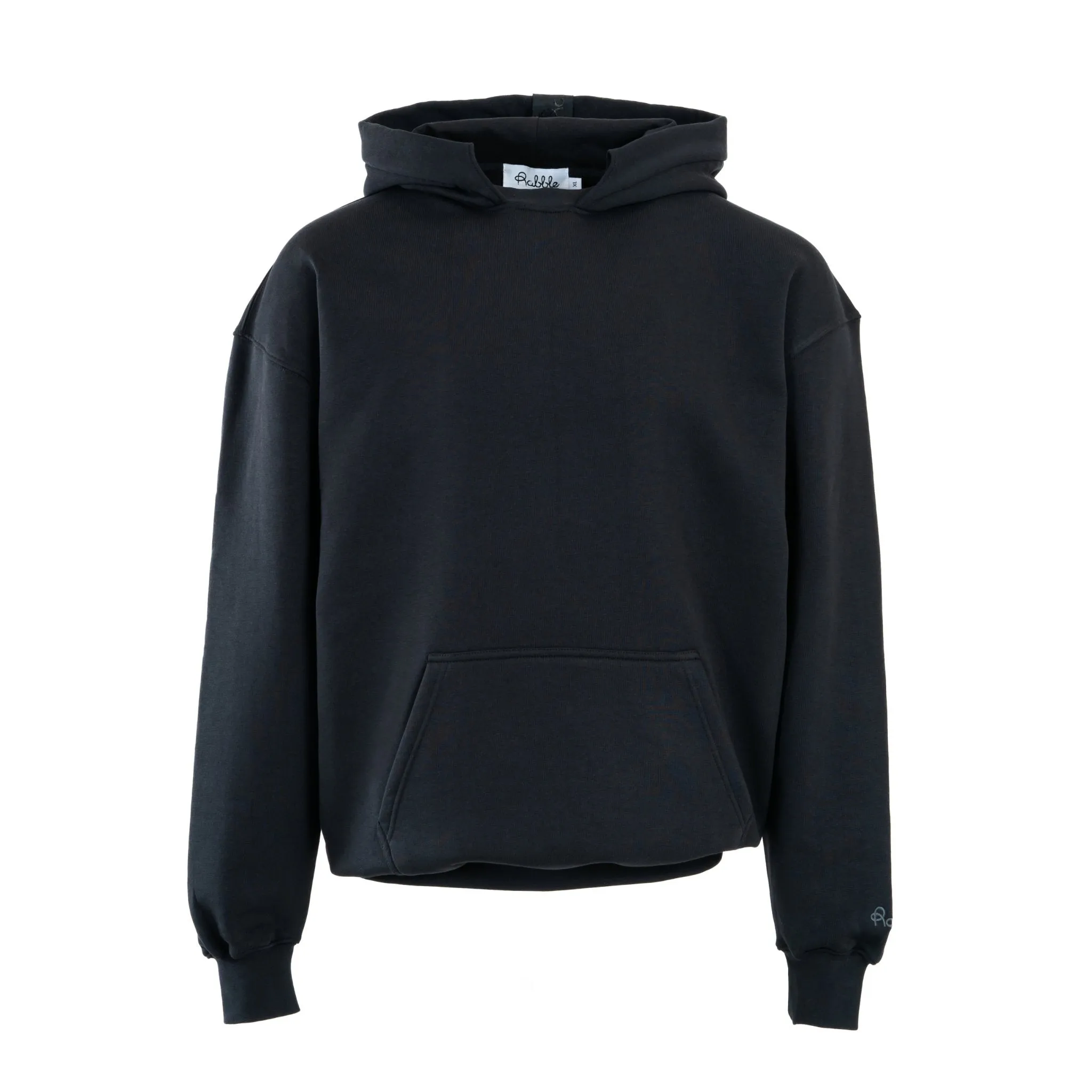 Blank Hoodie with Interchangeable Drawstring Hood - Unisex