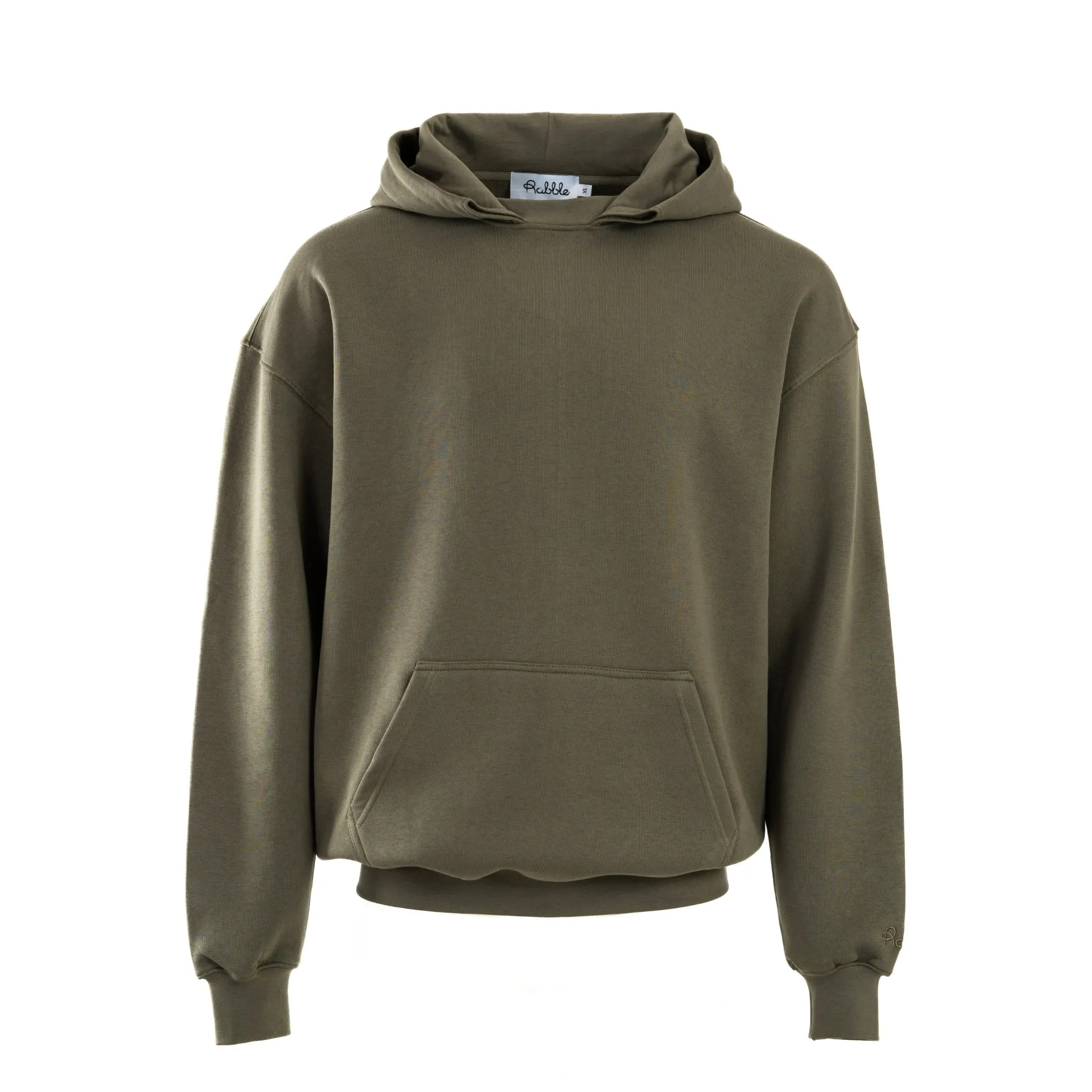 Blank Hoodie with Interchangeable Drawstring Hood - Unisex