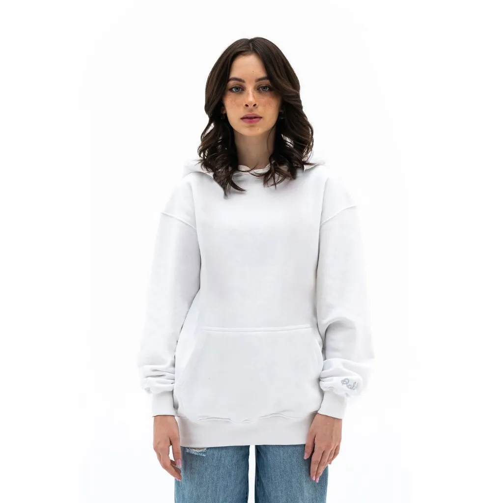 Blank Hoodie with Interchangeable Drawstring Hood - Unisex